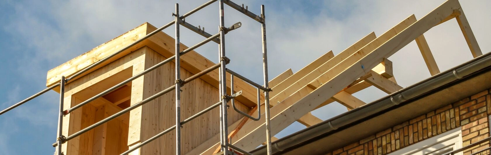 Bauen im Bestand: Ein Altbau wird erweitert.